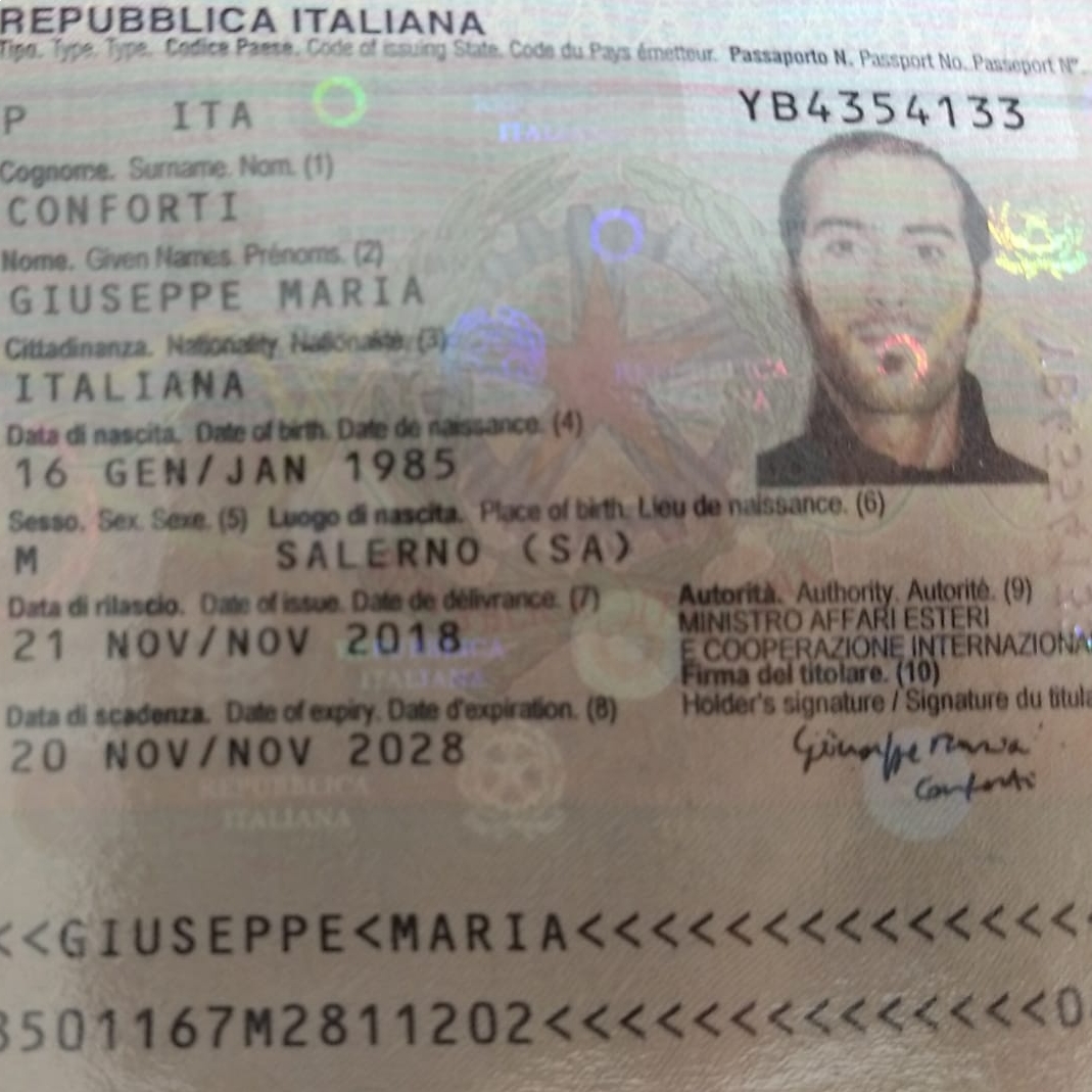GIUSEPPE MARIA CONFORTI